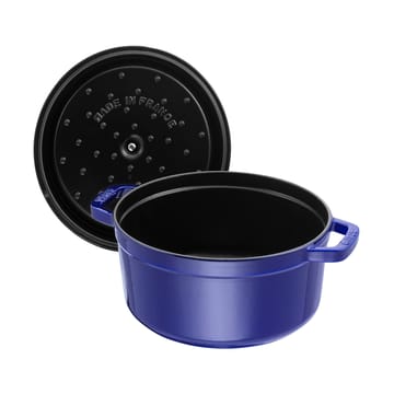 Staub La Cocotte ronde pan gietijzer 2,6 L - Donkerblauw - STAUB