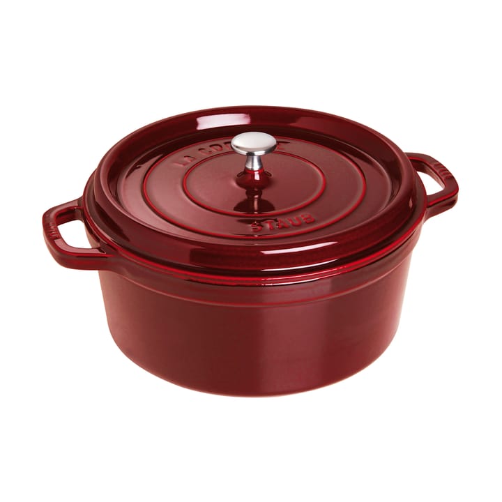 Staub La Cocotte ronde pan gietijzer 6,7 L - Granaatrood - STAUB