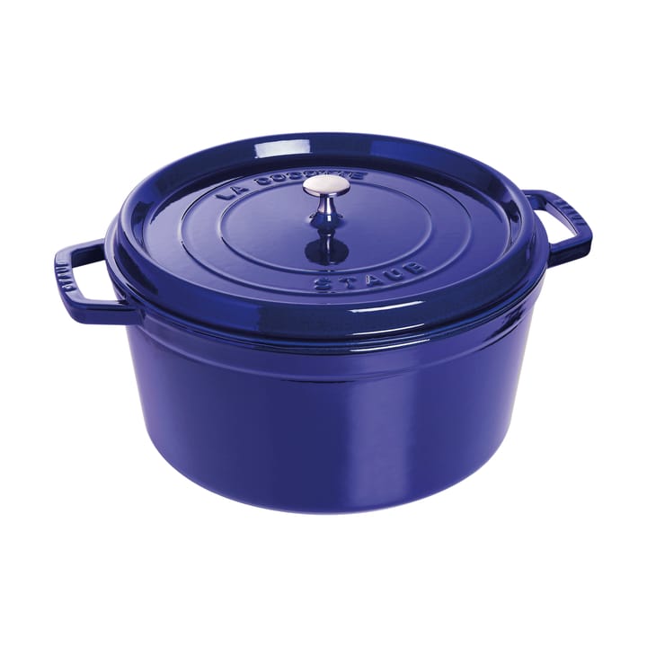 Staub La Cocotte ronde pan gietijzer 8,4 L - Donkerblauw - STAUB