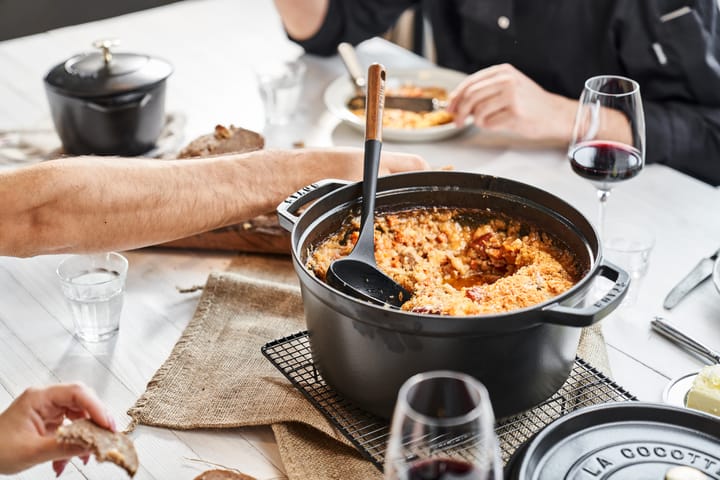 Staub La Cocotte ronde pan gietijzer 8,4 L, Zwart STAUB