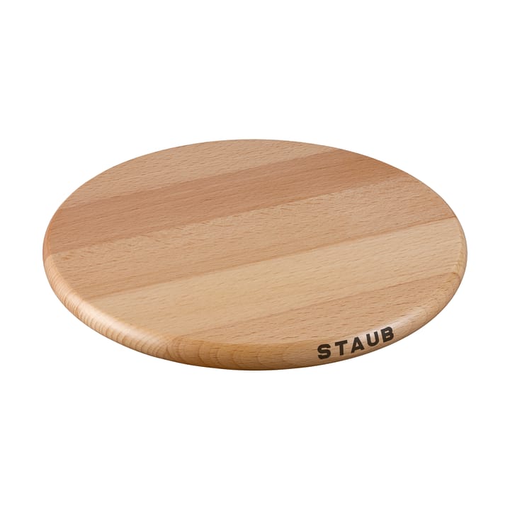 Staub magnetische onderzetter ovaal beukenhout - 23 cm - STAUB