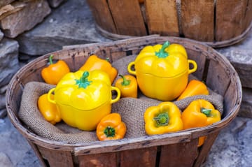 Staub mini cocotte paprika 0,47 L - Geel - STAUB