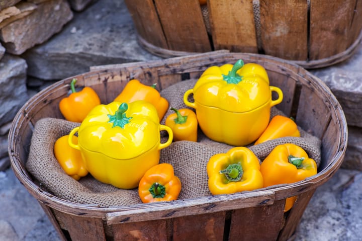 Staub mini cocotte paprika 0,47 L, Geel STAUB