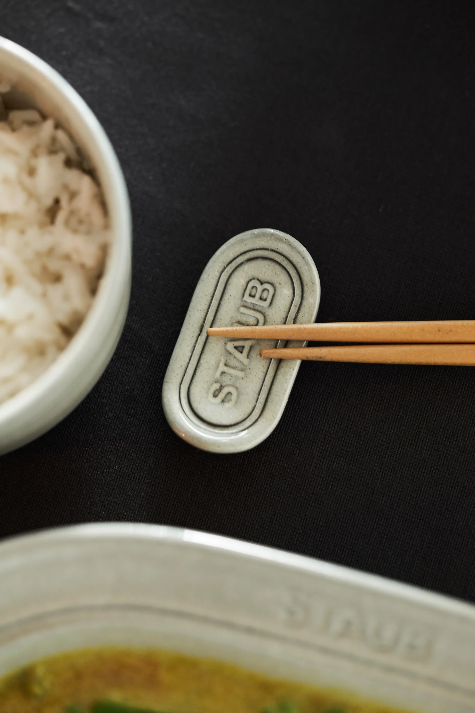 Staub New White Truffle bestekhouder 4-pack, 6 cm STAUB