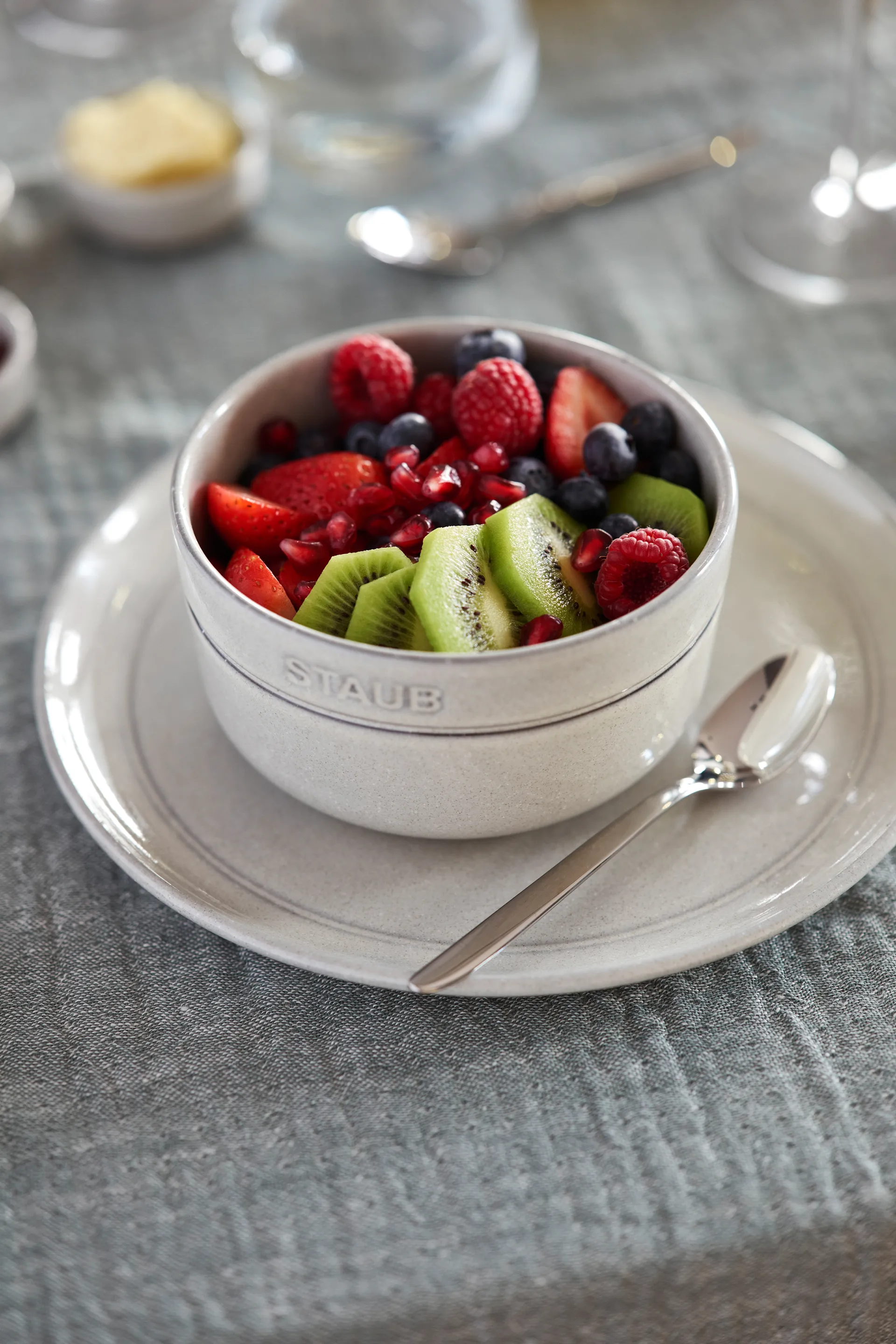 Staub New White Truffle bord, Ø20 cm STAUB