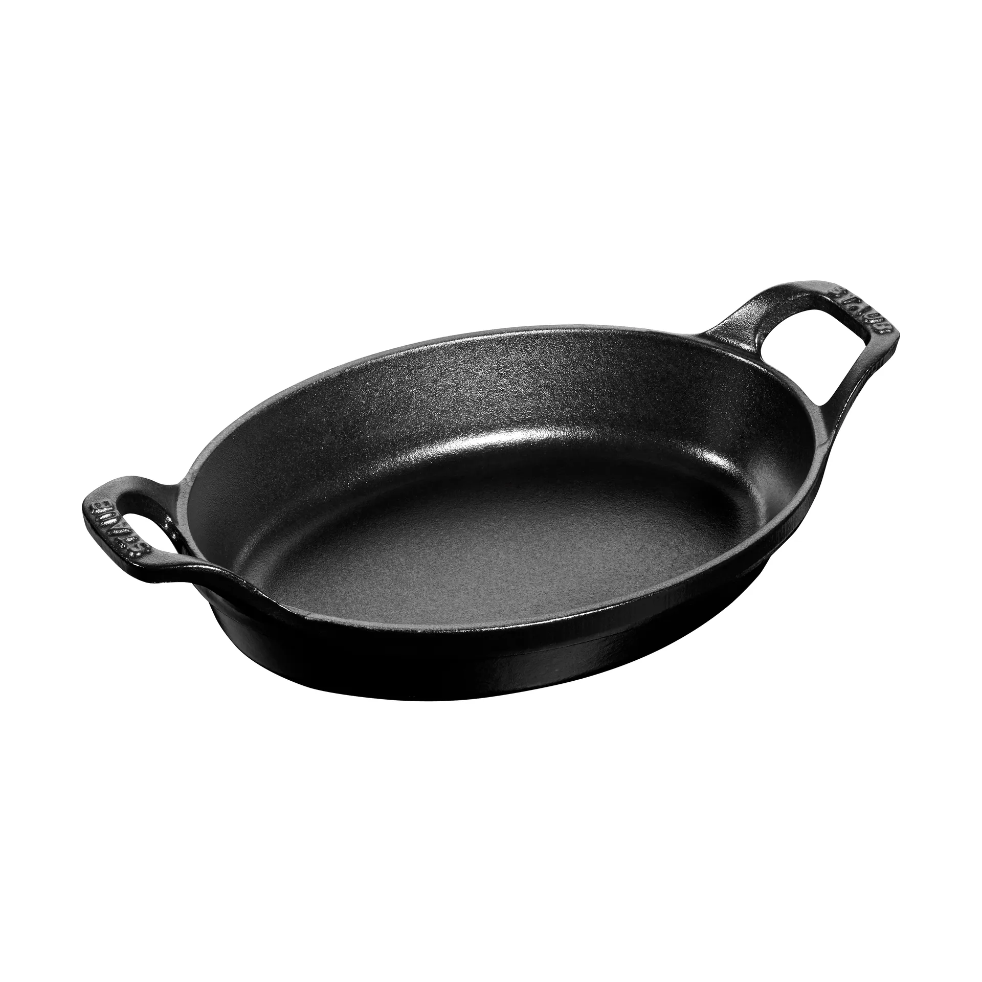 Staub ovale ovenschaal gietijzer 28 cm, Zwart STAUB
