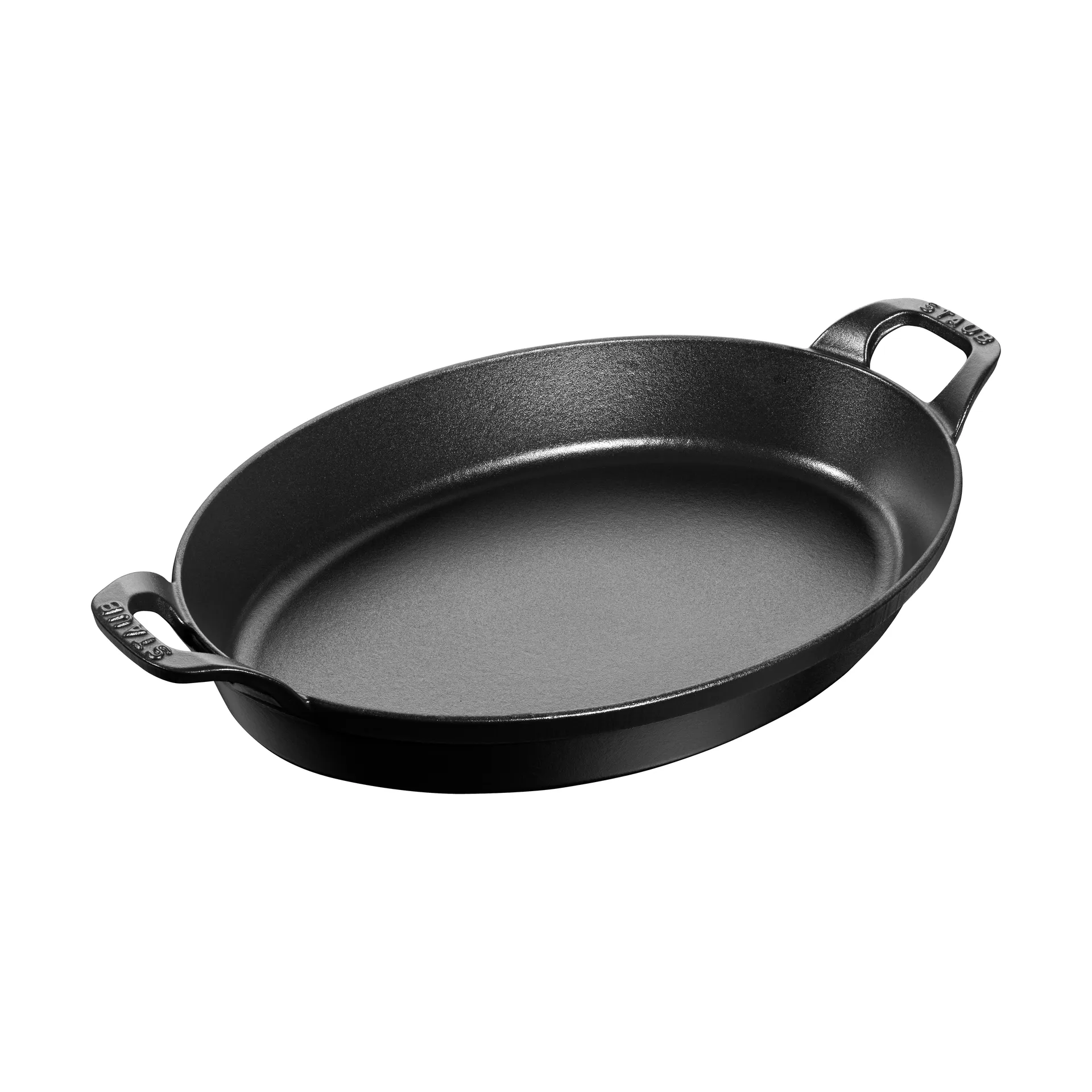 Staub ovale ovenschaal gietijzer 32 cm, Zwart STAUB