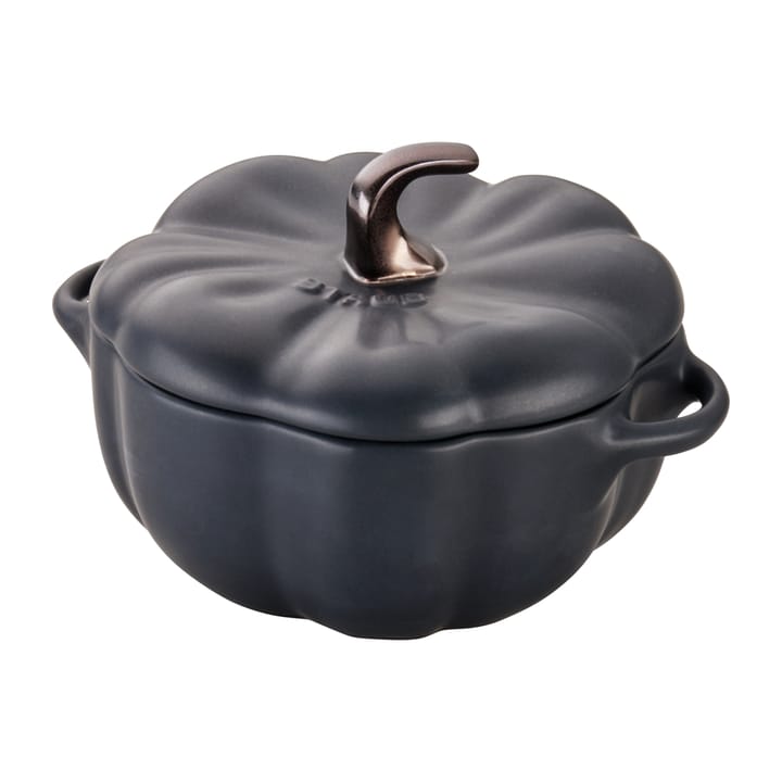 Staub pompoenbraadpan van aardewerk zwart - 0,47 L - STAUB