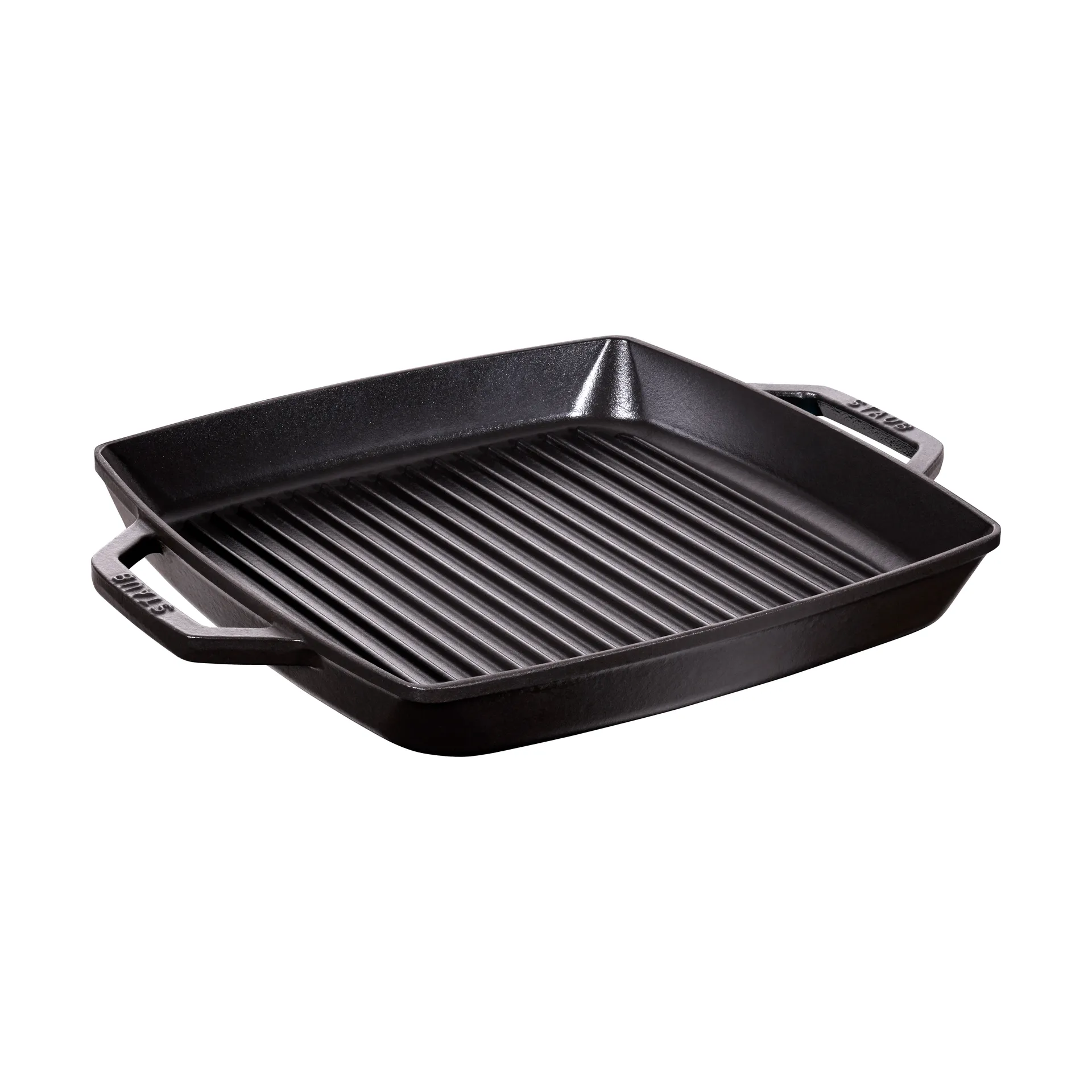 Staub Pure grillpan gietijzer vierkant zwart, 33 cm STAUB
