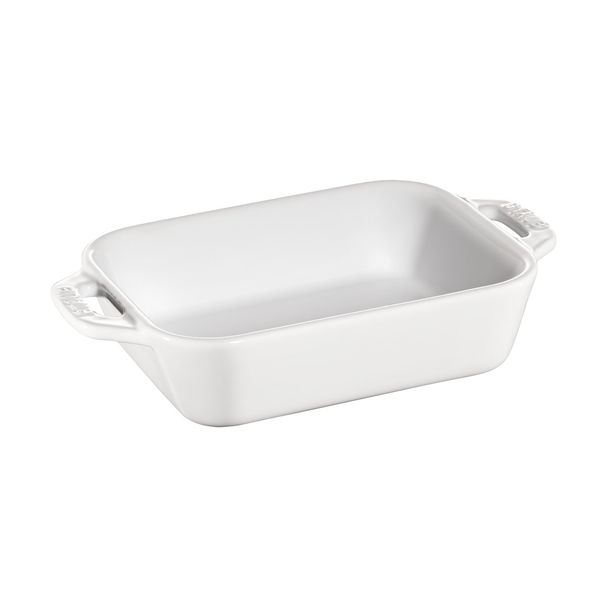 STAUB Staub rechthoekige ovenschaal 25x40 cm Wit