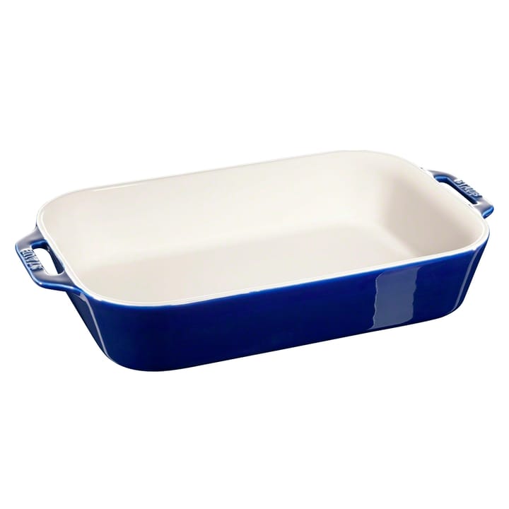 Staub rechthoekige ovenschaal 34 x 24 cm - blauw - STAUB