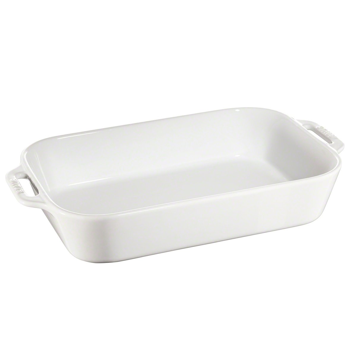 STAUB Staub rechthoekige ovenschaal 34 x 24 cm wit