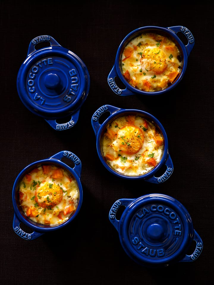 Staub rond mini pannetje 0,2 l, blauw STAUB