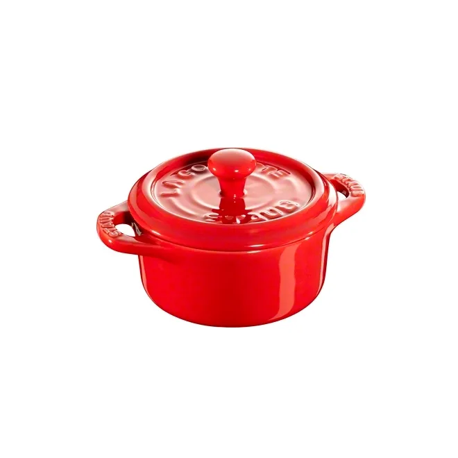 Staub rond mini pannetje 0,2 l, rood STAUB