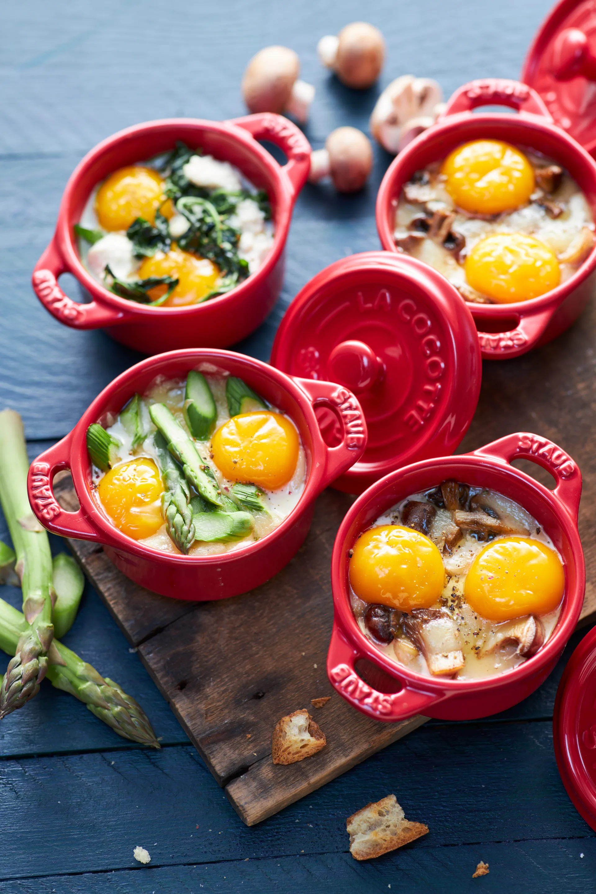 Staub rond mini pannetje 0,2 l, rood STAUB