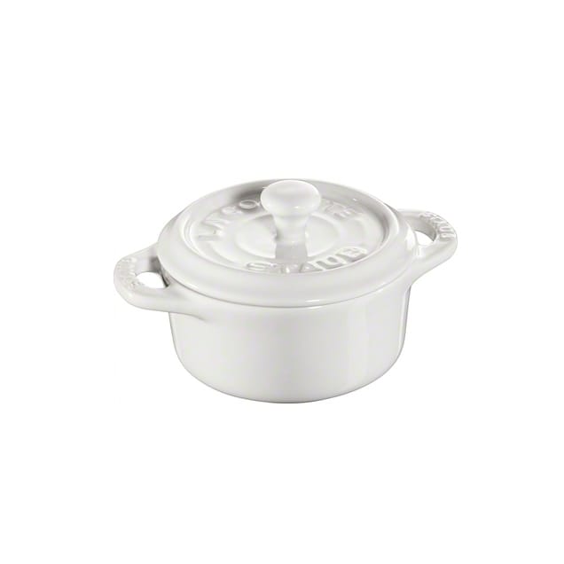 Staub rond mini pannetje 0,2 l - wit - STAUB