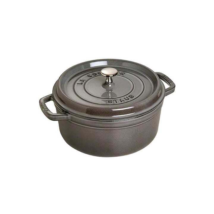 ruw strottenhoofd stapel Staub ronde gietijzeren pan 3,8 l van STAUB - NordicNest.nl