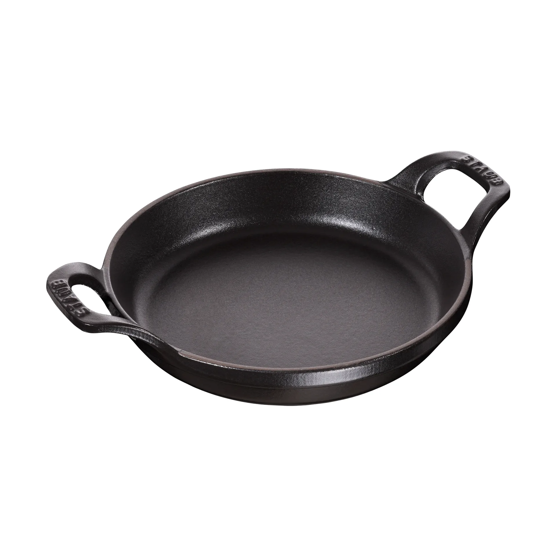 Staub ronde ovenschaal gietijzer Ø12 cm, Zwart STAUB