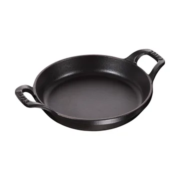 Staub ronde ovenschaal gietijzer Ø16 cm - Zwart - STAUB