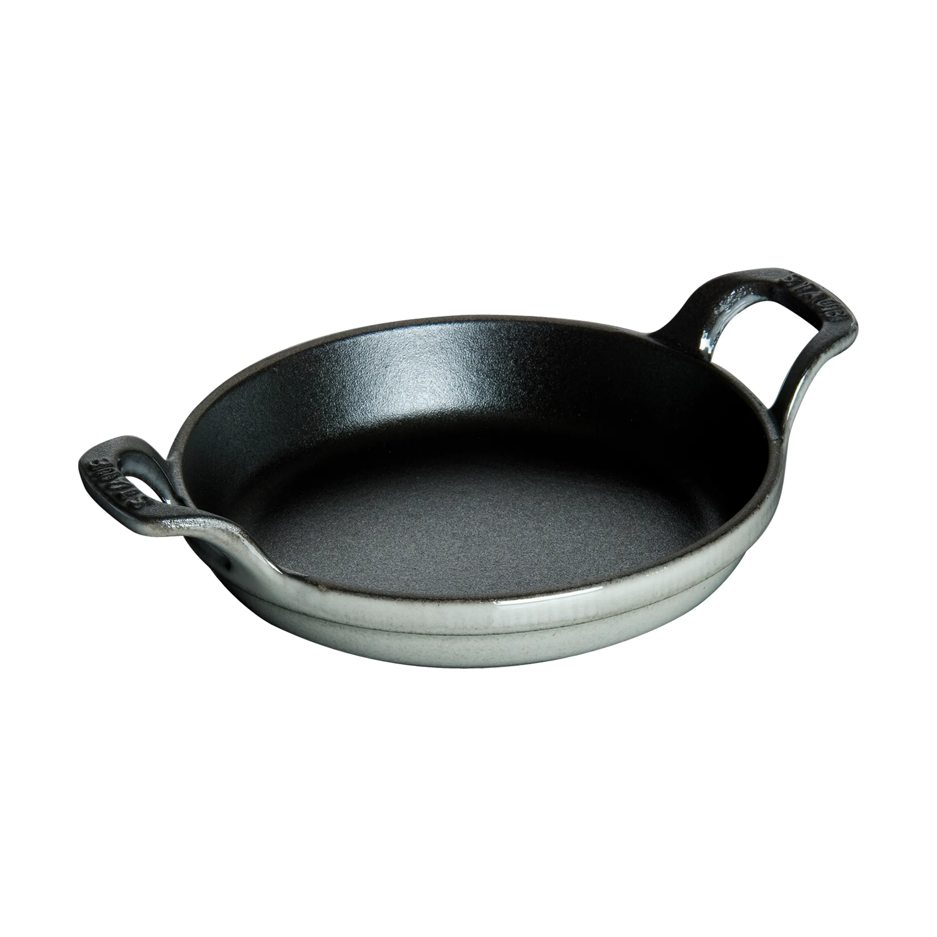Staub ronde ovenschaal gietijzer Ø20 cm, Grafietgrijs STAUB