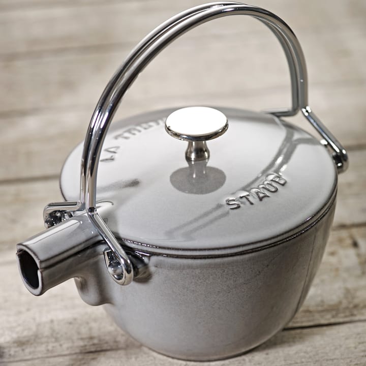 Staub ronde theekan 1,15 L, Grijs STAUB