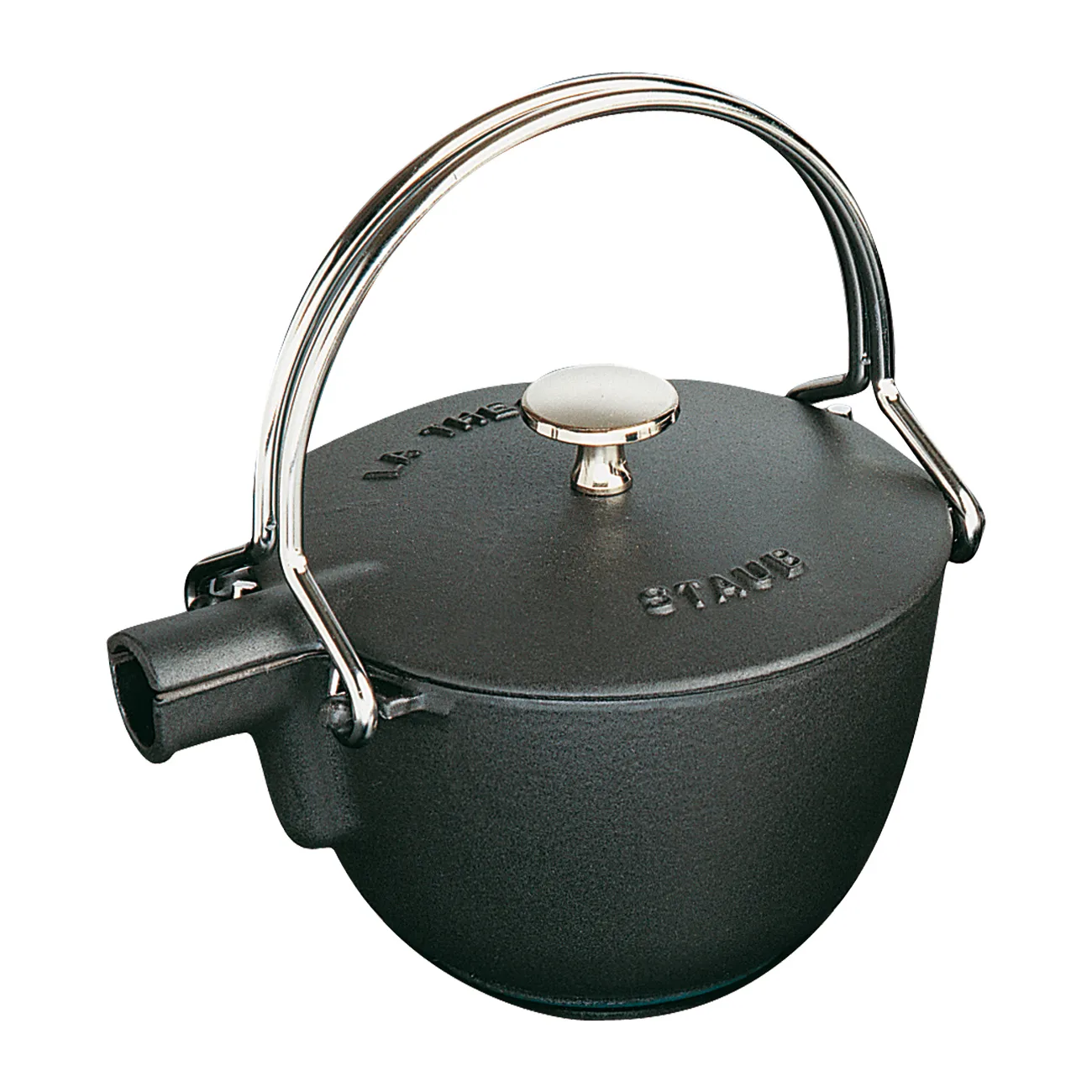 Staub ronde theekan 1,15 L, Zwart STAUB