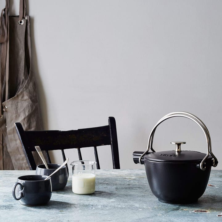 Staub ronde theekan 1,15 L, Zwart STAUB