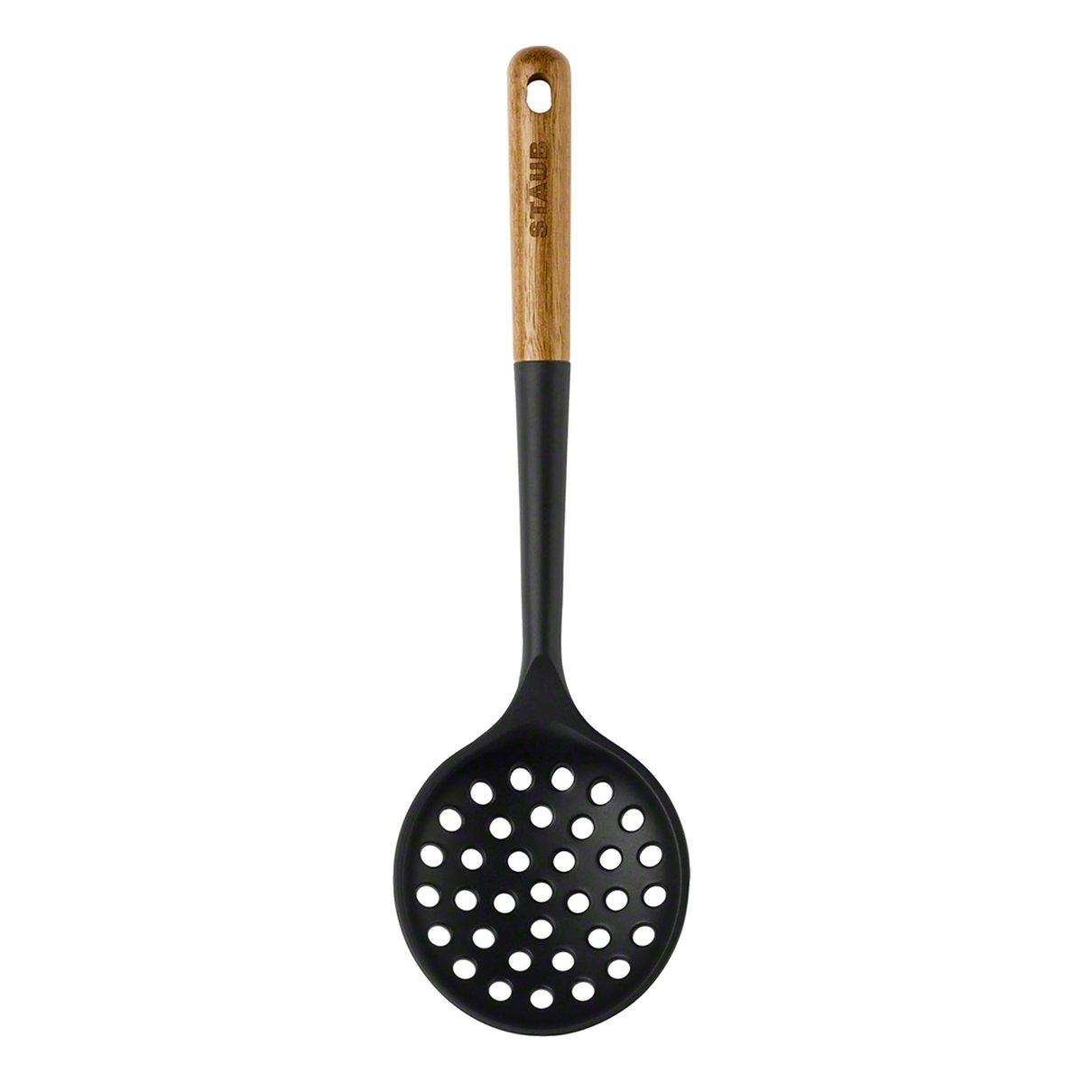 Staub schuimspaan 31 cm | Scandinavisch Interieur | Opscheplepels & soeplepels | Zwart