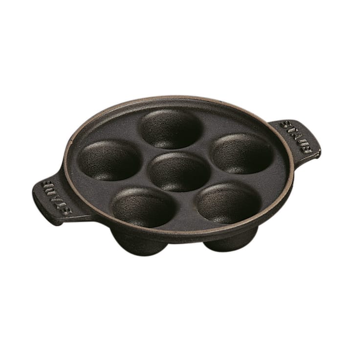 Staub slakkenbord gietijzer Ø14 cm - Zwart - STAUB