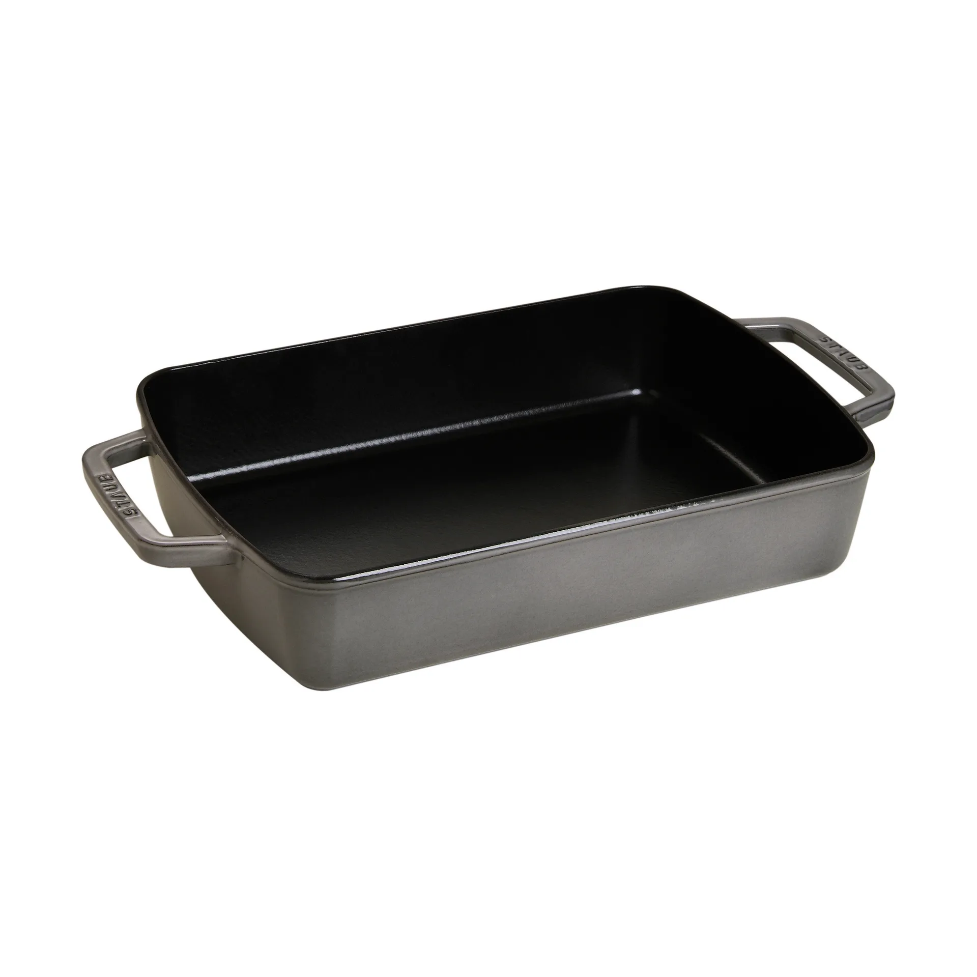 Staub Specialities ovenschaal 30x20 cm, Grafietgrijs STAUB