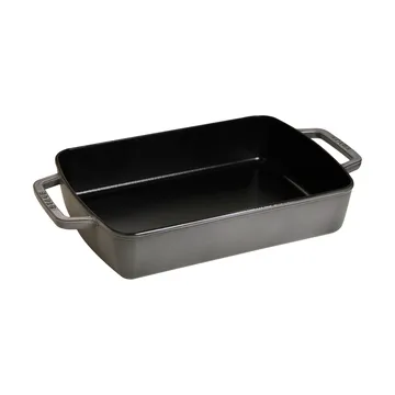 Staub Specialities ovenschaal 30x20 cm - Grafietgrijs - STAUB
