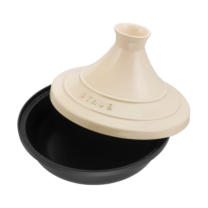 Staub Tagine gietijzer zwart-beige - 28 cm - STAUB