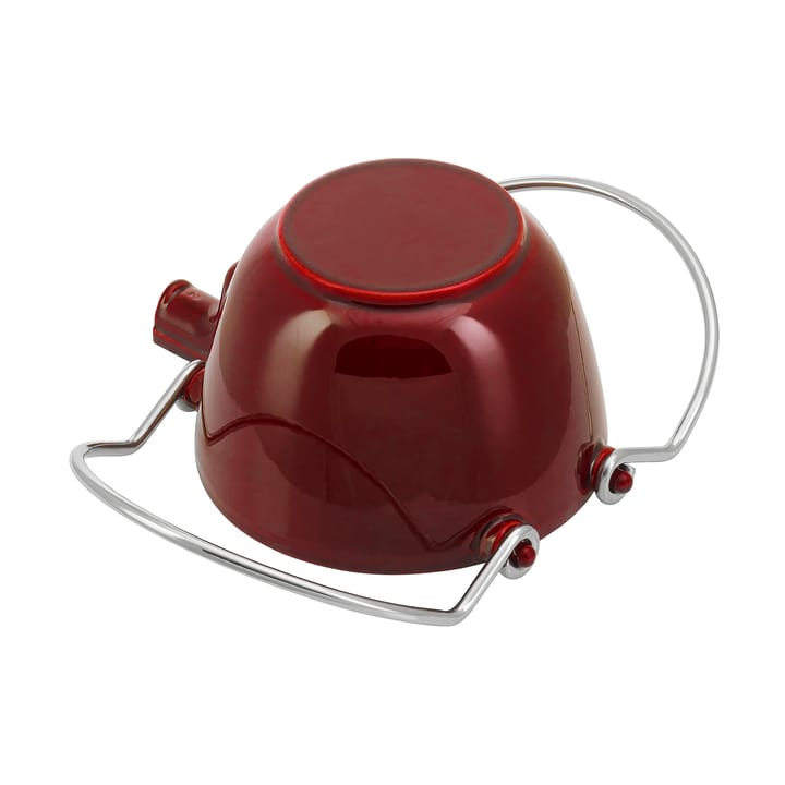 Staub theepot gietijzer rond 1,15 L, Granaatrood STAUB
