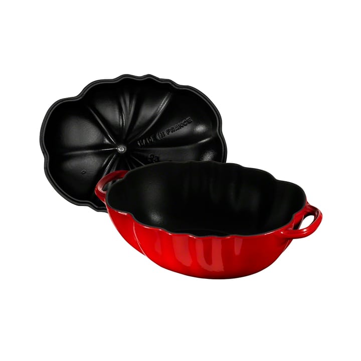 Staub tomaat braadpan van gietijzer 2,9 l, rood STAUB