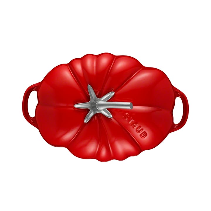 Staub tomaat braadpan van gietijzer 2,9 l, rood STAUB
