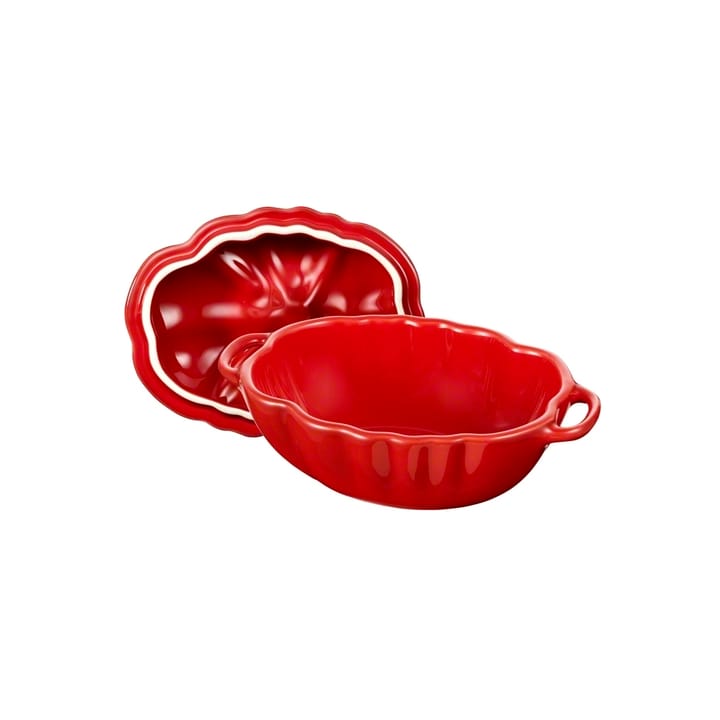 Staub tomaten pannetje van aardewerk 0,5 l, rood STAUB