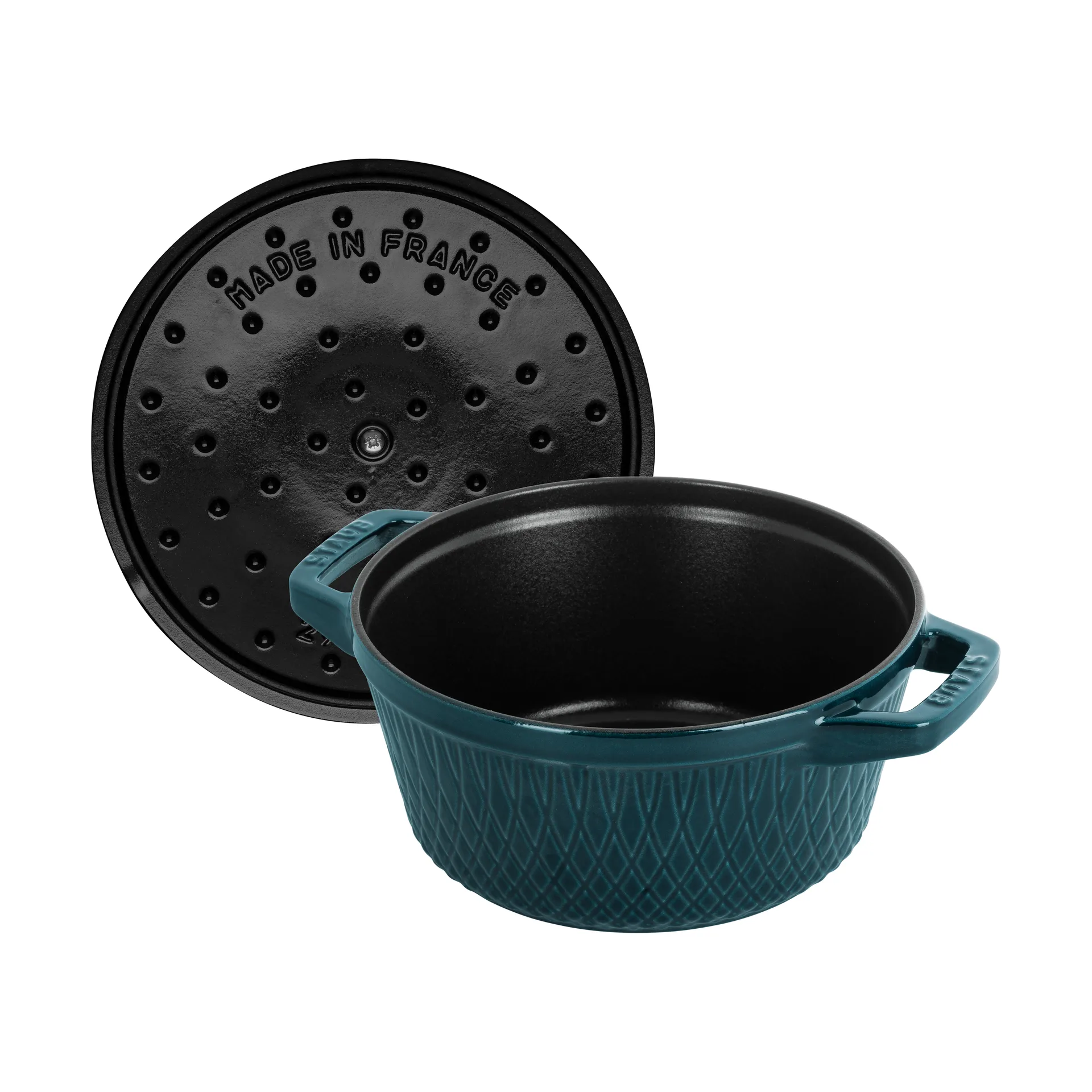 Staub Twister La Cocotte braadpan 4 L, La Mer STAUB
