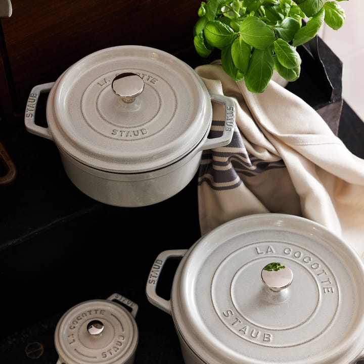 Staub White Truffle stoofpan, 2,2 l STAUB