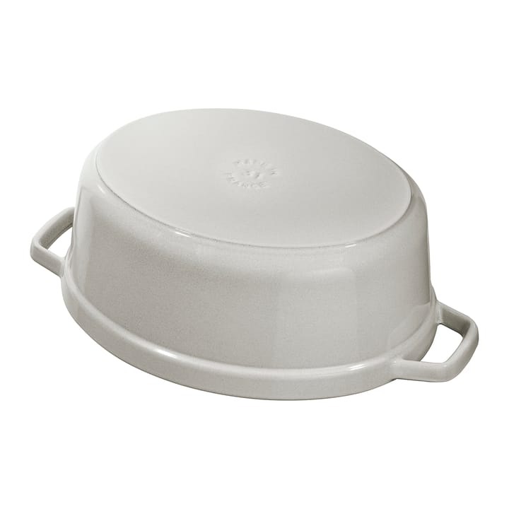 Staub White Truffle stoofpan ovaal, 3,2 l STAUB