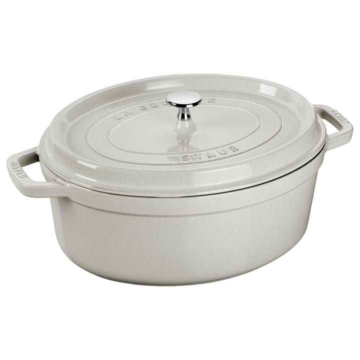 Staub White Truffle stoofpan ovaal - 5,5 l - STAUB