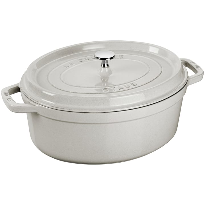 Staub White Truffle stoofpan ovaal - 8 l - STAUB