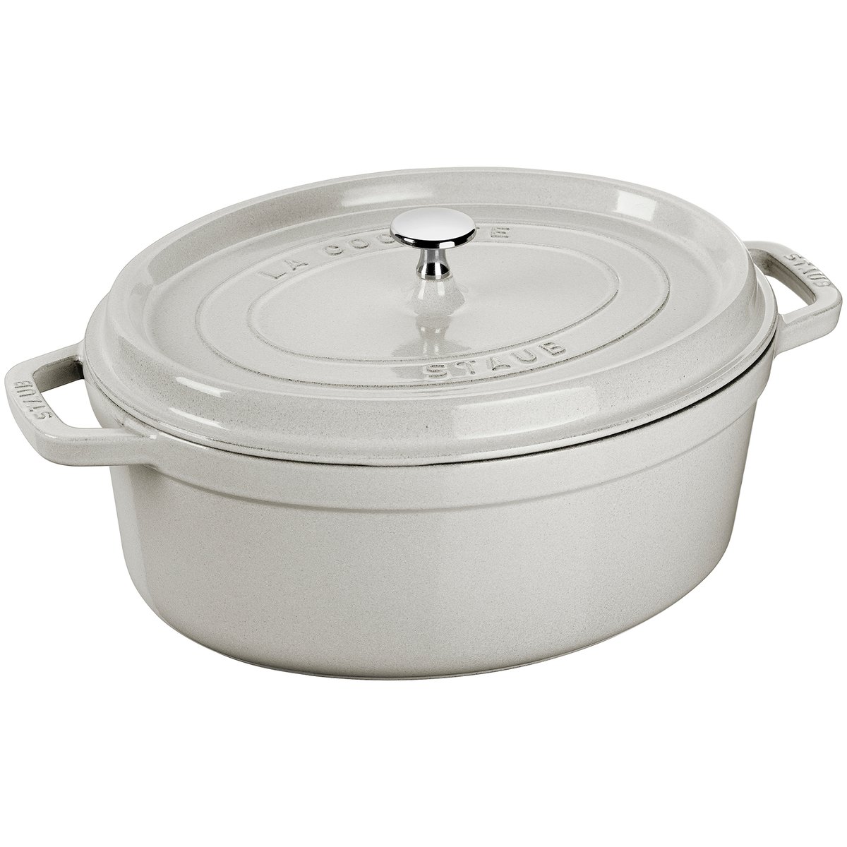 STAUB Staub White Truffle stoofpan ovaal 8 l