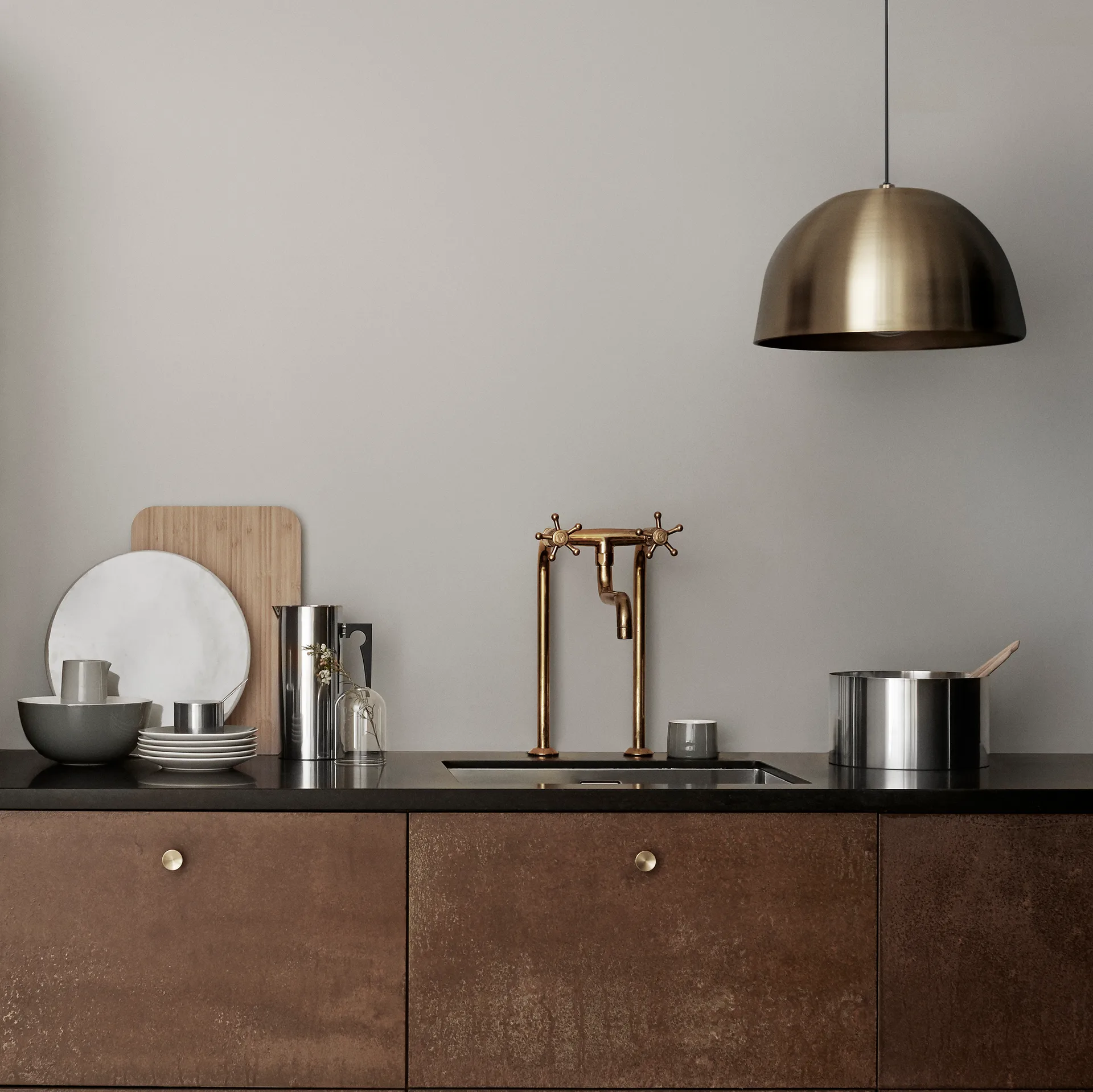 AJ cylinda-line suikerpot, Roestvrij Stelton