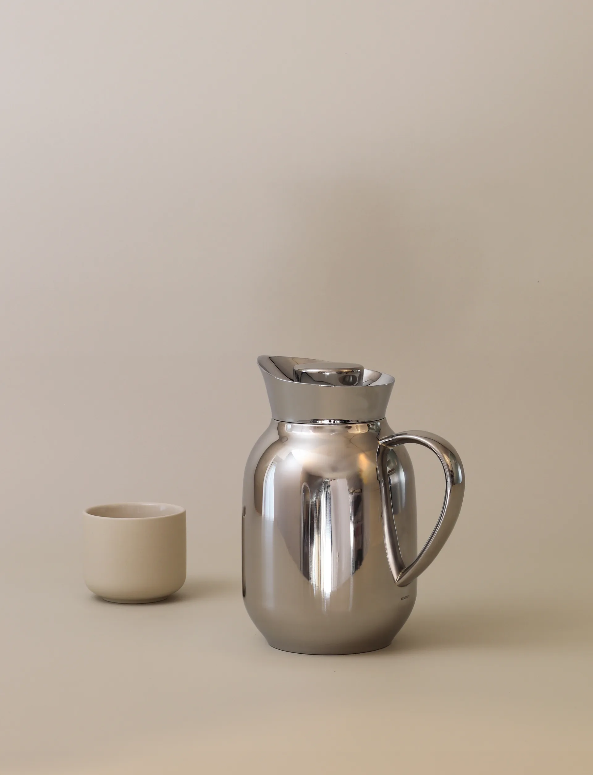 Amphora thermoskan 1,2 L, Staal Stelton