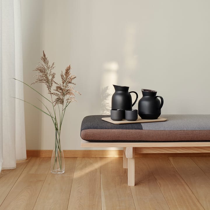 Amphora thermoskan koffie 1 L, Soft black Stelton