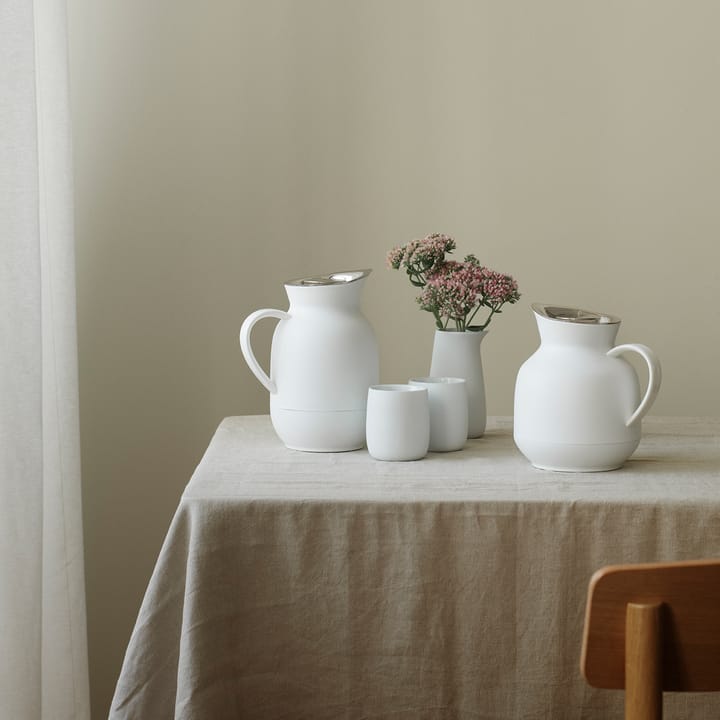 Amphora thermoskan koffie 1 L, Soft white Stelton