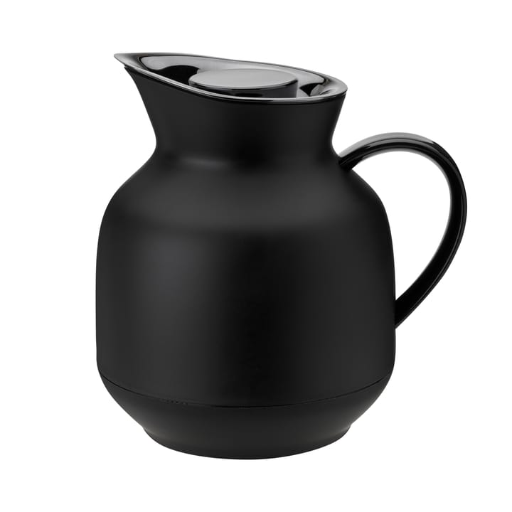 Amphora thermoskan thee 1 L - Soft black - Stelton