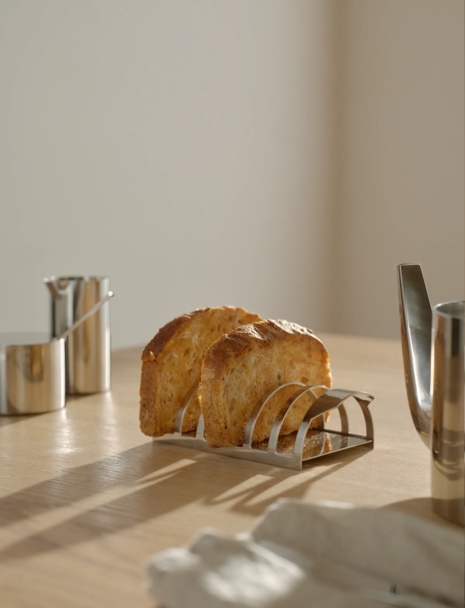 Arne Jacobsen broodmand 15,8 cm, Steel Stelton