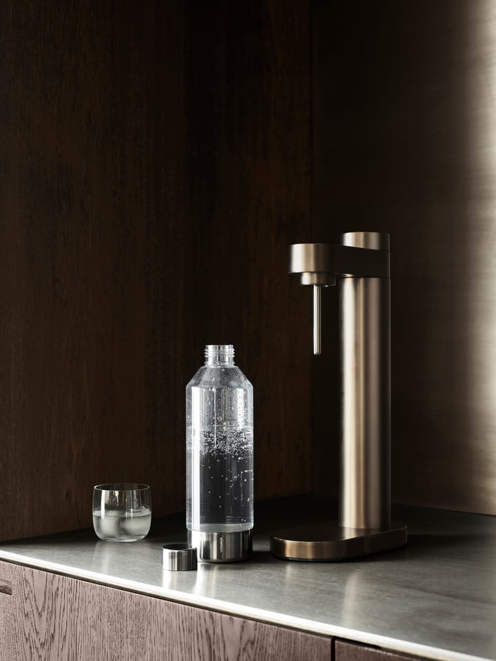 Brus bruiswatermachine, Dark brown metallic Stelton