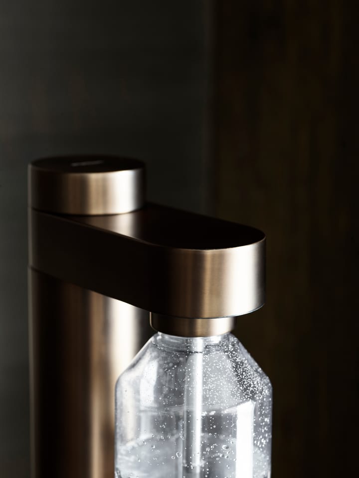 Brus bruiswatermachine, Dark brown metallic Stelton